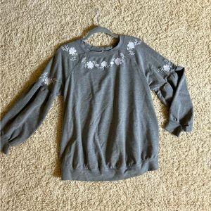 Medium Gray Target brand Maternity Sweatshirt